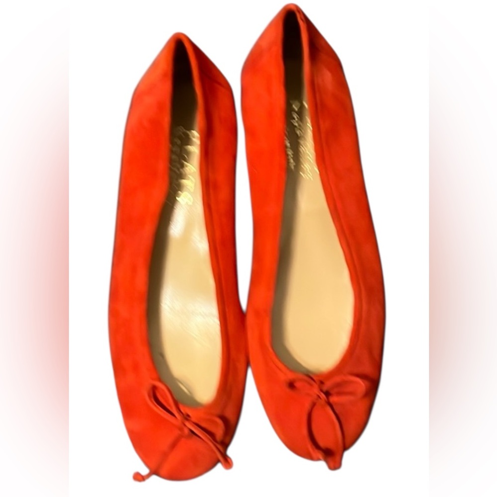 Flats Napa Valley suede flats size 6